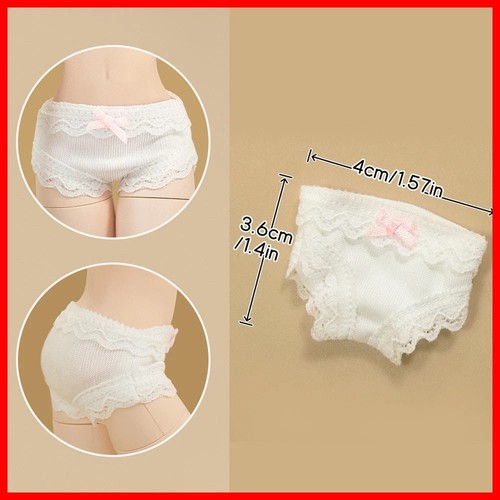 Blythe doll white lace - lace, bow